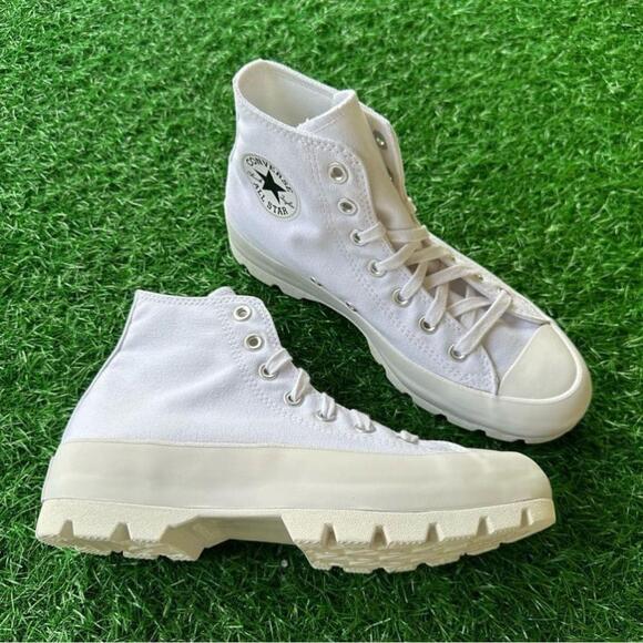 ✨New Converse Chuck Taylor All Star Lugged Hi White - Picture 3 of 9
